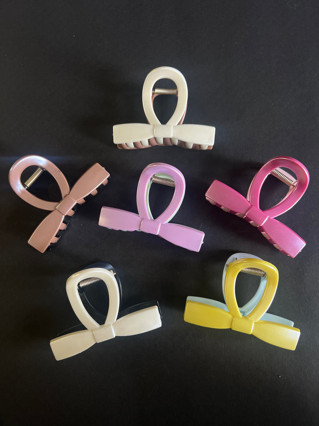 Dual Side Bow Hair Clips
