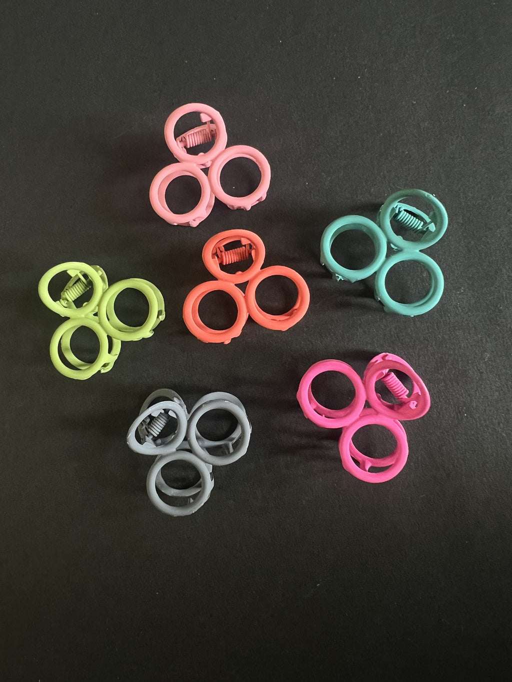 Triple Ring Metal Hair Clip