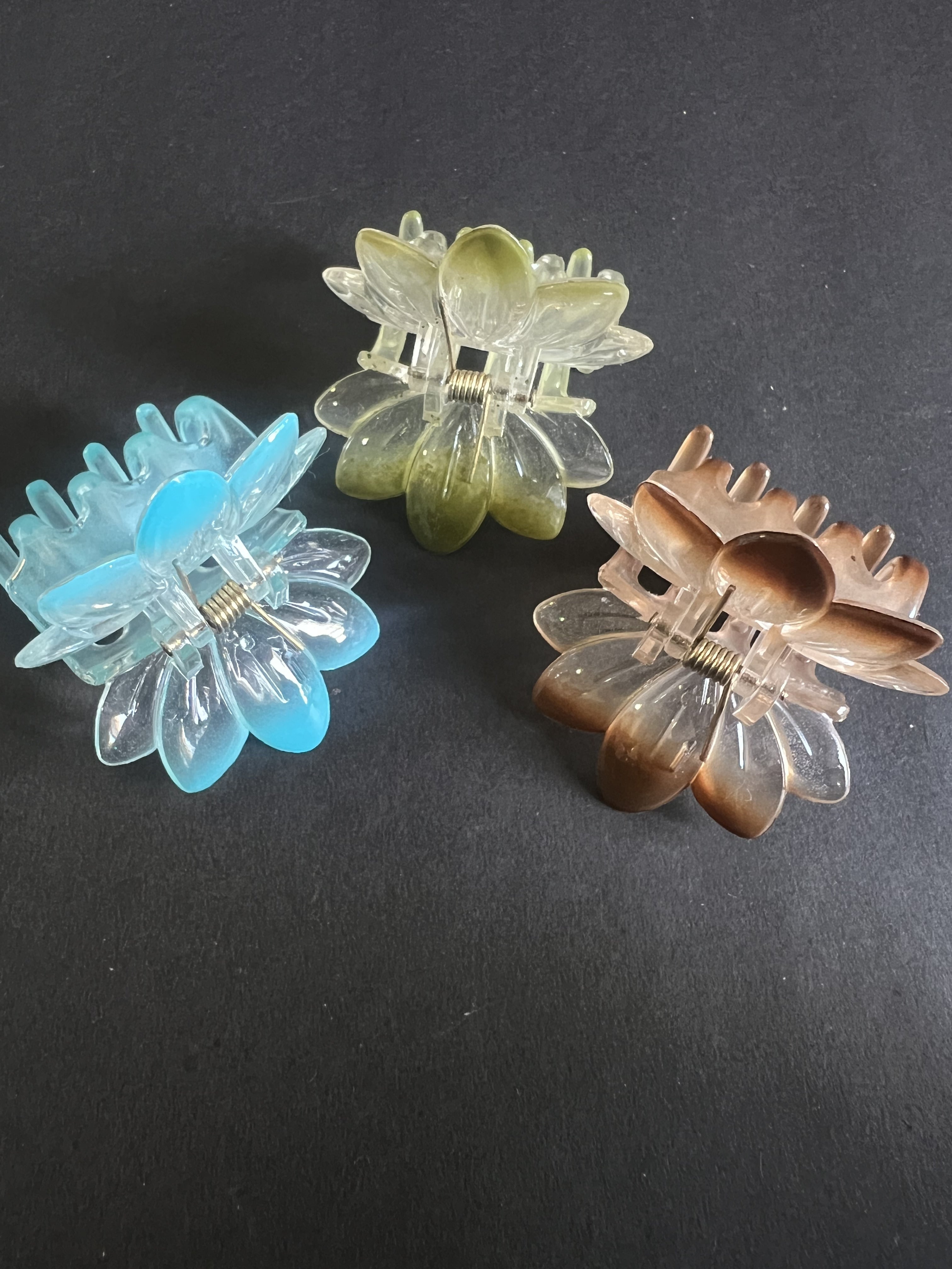 Double Layer Flower Hair Clip