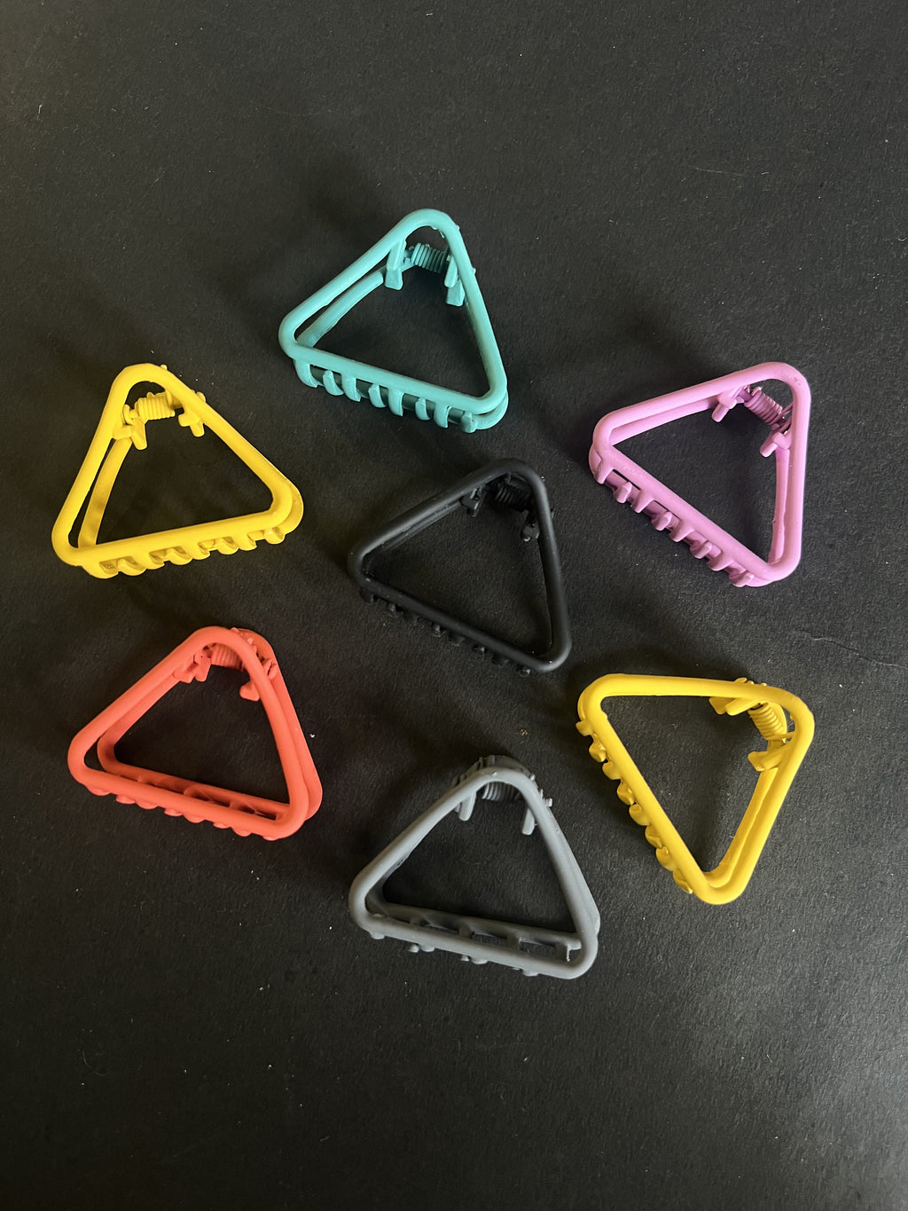 Triangle Metal Hair Clips
