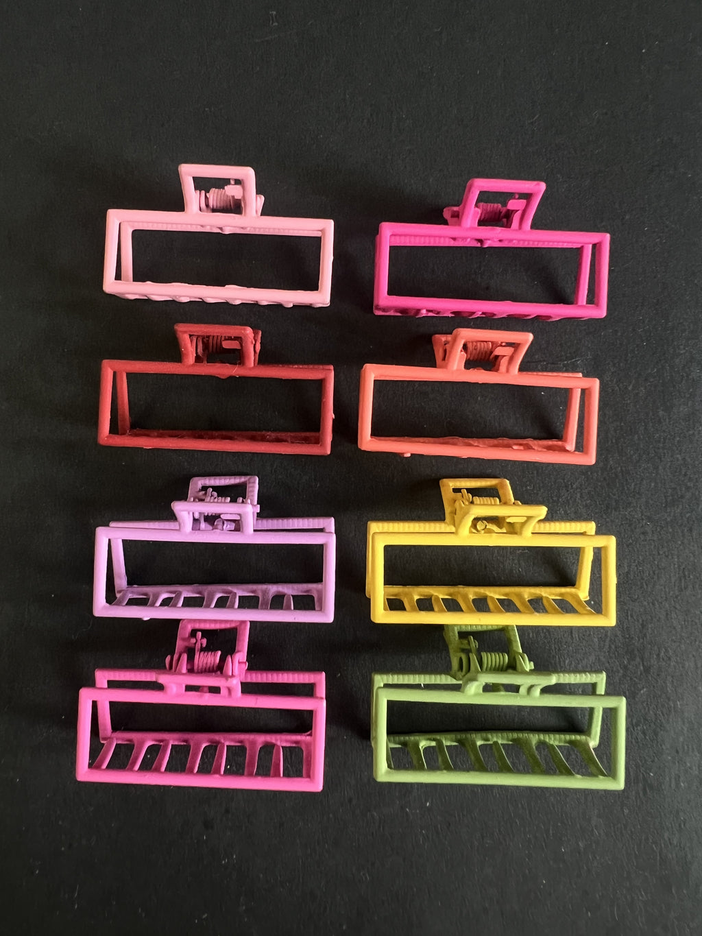 Rectangle Metal Hair Clips