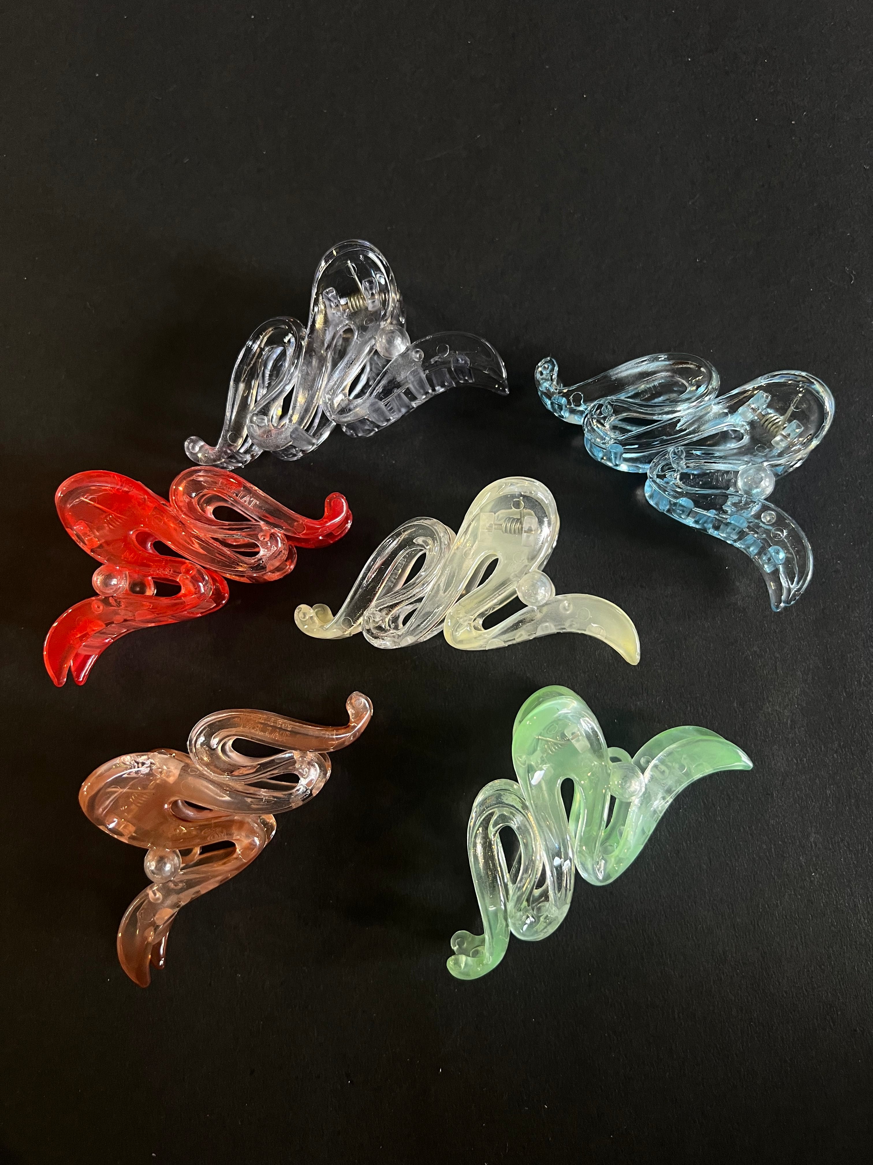 Wave Shape Hair Clips