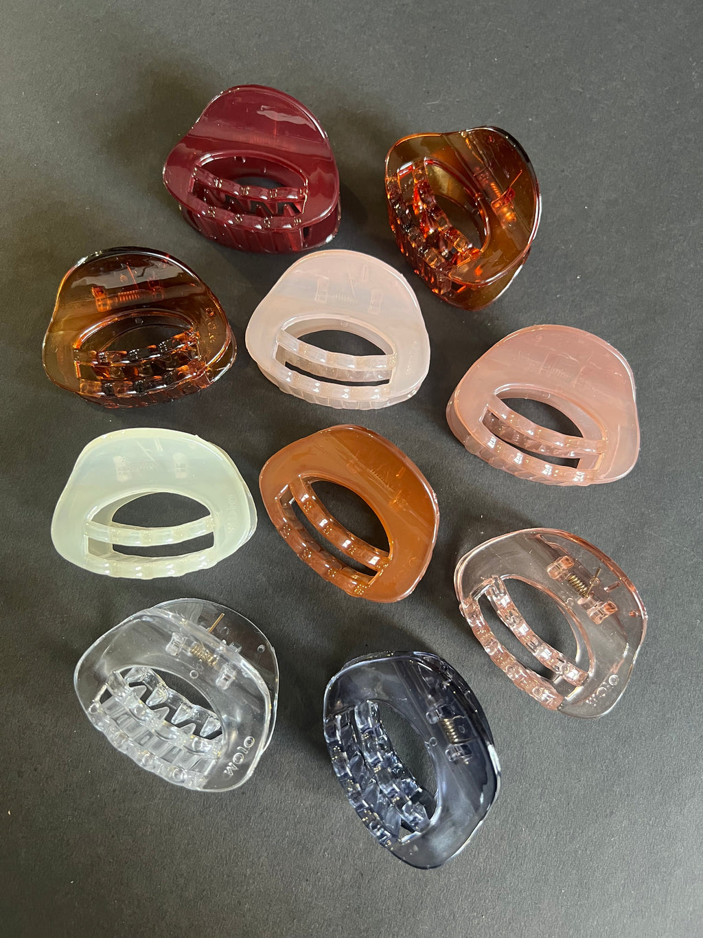 Oval Grip Hair Clips