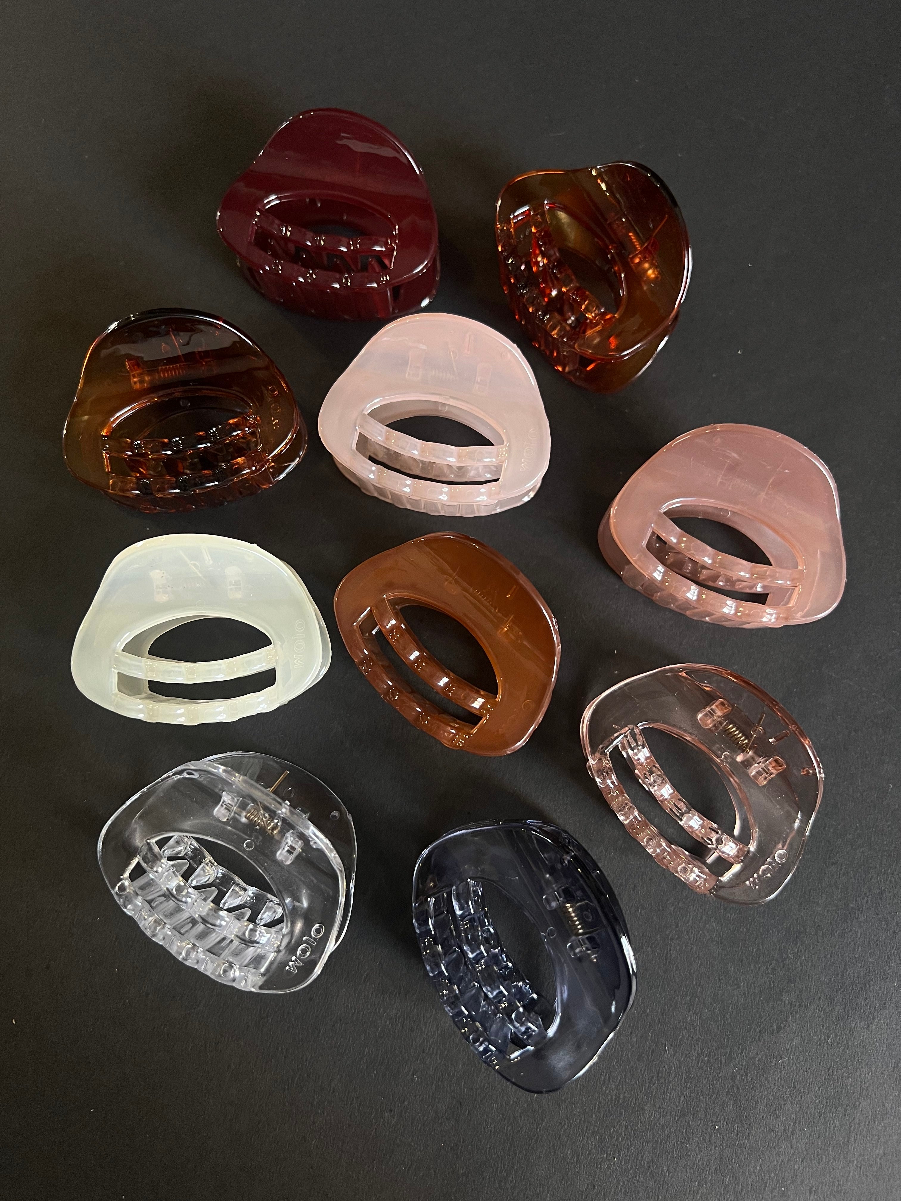 Oval Grip Hair Clips