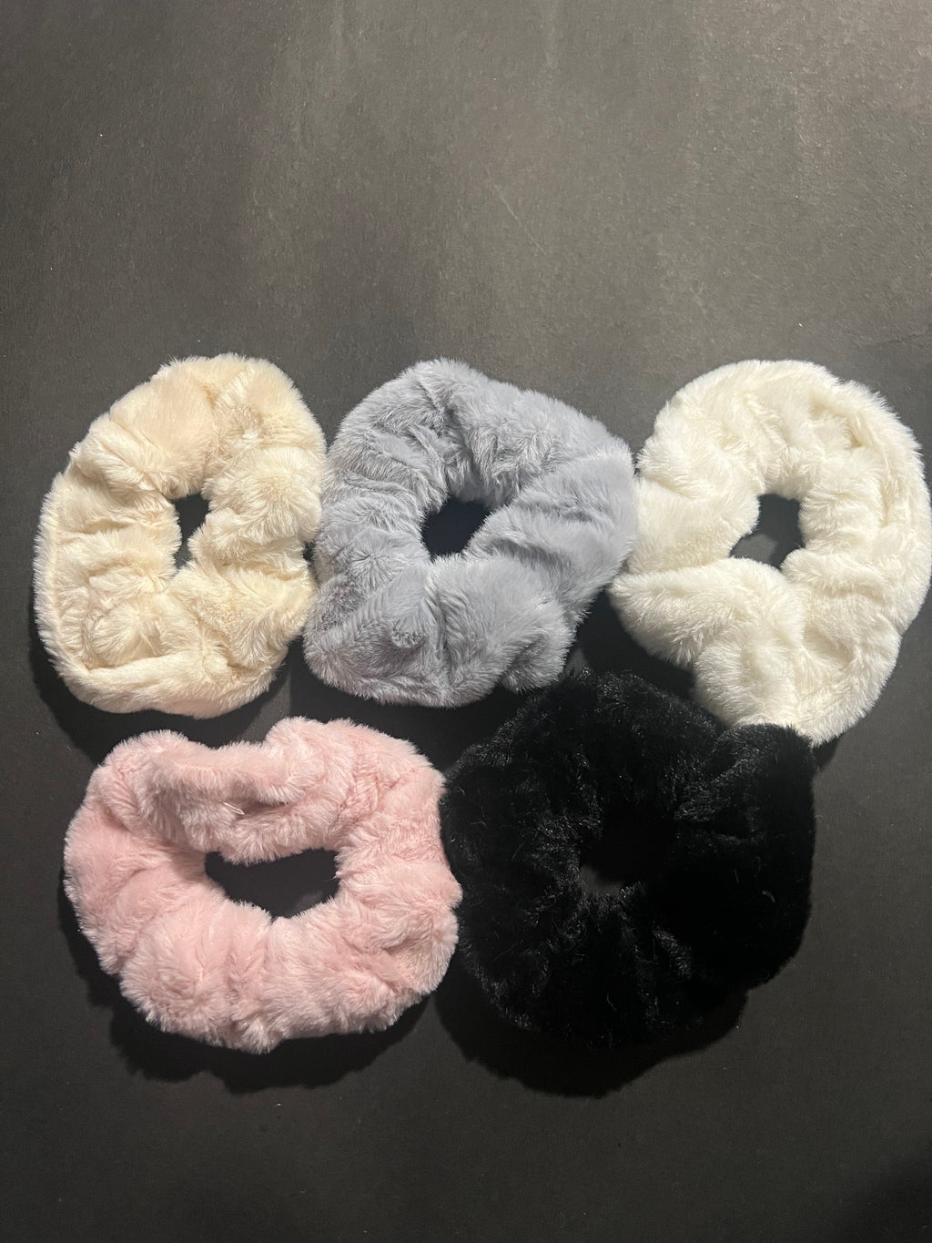 Fur Scrunchies