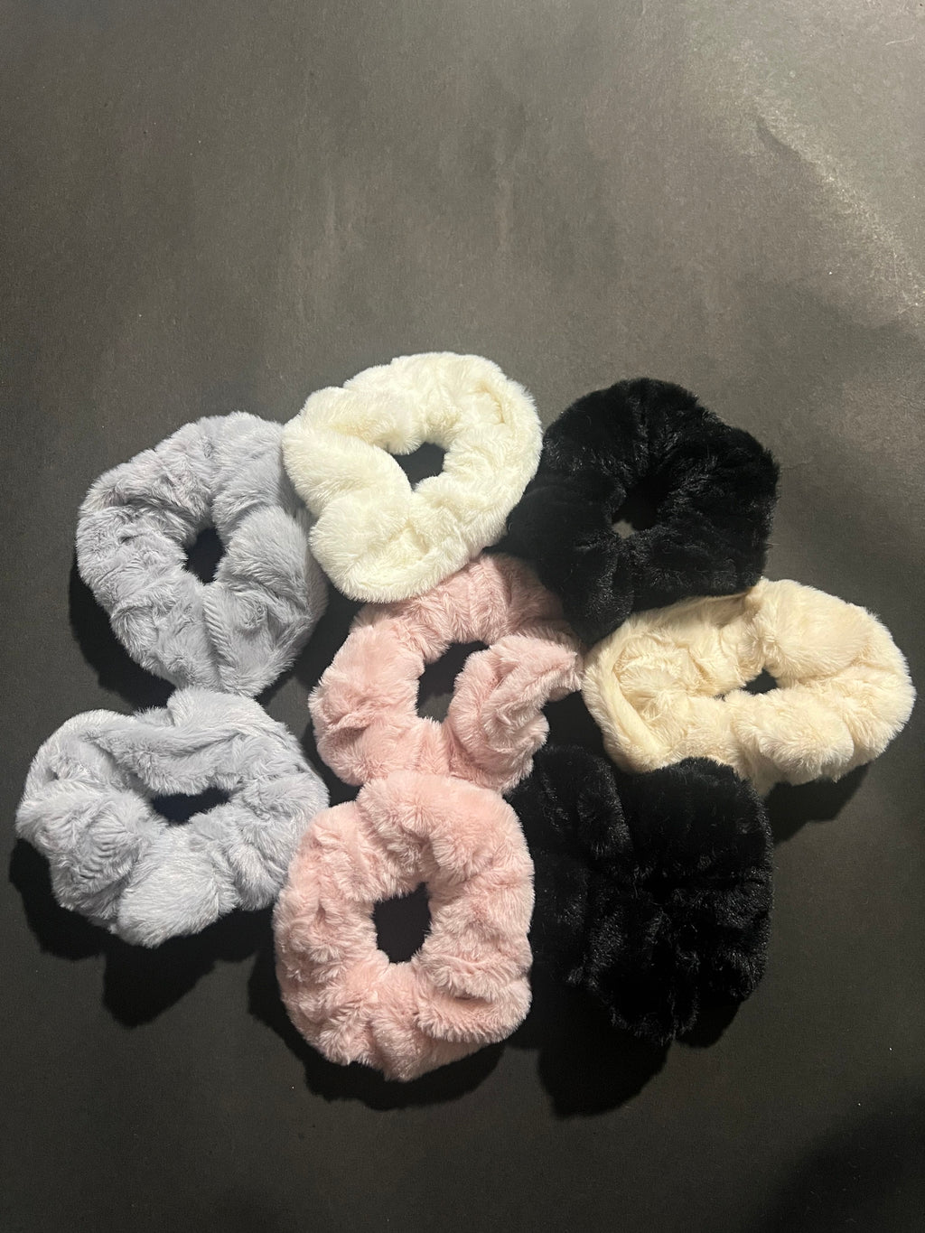Fur Scrunchies