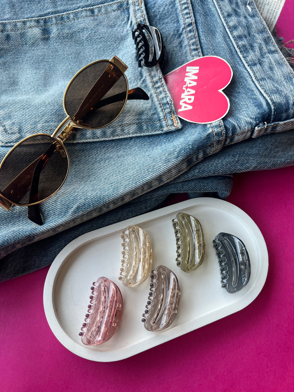 Mini Luxe Grip Clips