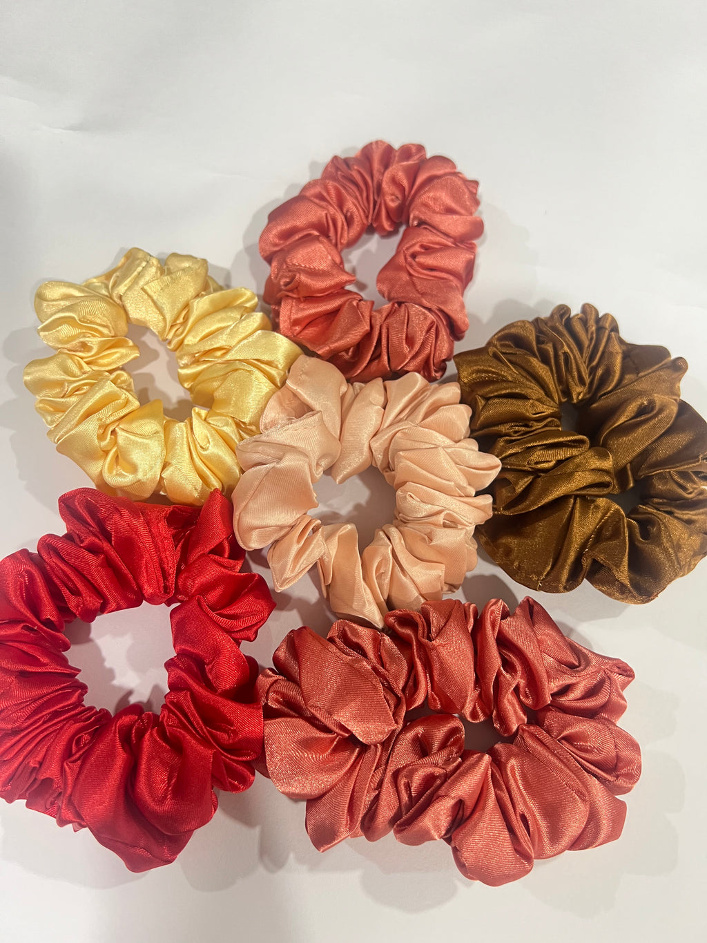 Radiance Satin Scrunchies